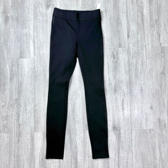 Bar III Black Skinny Pants with Silver Accents - Picture 3 of 6